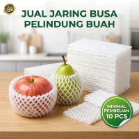 Busa pelindung buah Busa jaring busa pelindung pear busa pelindung apel putih minimal 10 pcs