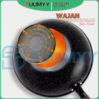 WAJAN FRY PAN ANTI LENGKET 32CM WAJAN PENGGORENGAN BATU MAIFAN TM-9928