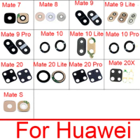 Rear Camera Glass Lens For Huawei Mate 9 10 20 Pro Lite Mate 7 8 20X Mate S Main Camera Glass Lens and Adhensive Sticker Repair