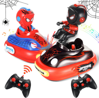 Spider Remote Control Bumper Car Set of 2RC Car with Light & Sound Effect 360 °   Rotating Spider Fi