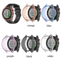Case For Garmin Approach S62 Clear TPU Frame Protector Watch Case Cover for Garmin Approach S62 Smart watch accessories