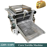 Full Automatic Flour Corn Mexican Tortilla Machine Industrial Taco Roti Maker Press Bread Corn Roll Making Machines