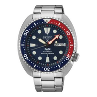 Seiko Prospex SRPE99K1 Jam Tangan Pria PADI Turtle Automatic Divers 200M Pepsi Blue Dial Stainless S
