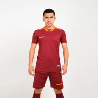 DMNT Jersey Setelan Teamwear Futsal Sepakbola Montana Maroon