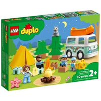 【LEGO 樂高】《 LT10946 》Duplo 得寶系列 - 家庭露營車大冒險