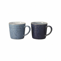 【DENBY】藍色藝匠2色馬克杯-400ml(100%英國製 居禮名店獨家代理)