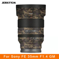 35 1.4 Camera Lens Skin Sony Coat 3M Wrap Protective Film Body Decal Anti-Scratch Sticker Accessories for Sony FE 35mm F1.4 GM
