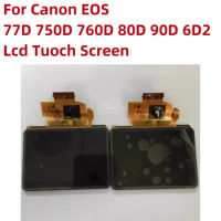 Alideao-LCD Touch Screen Display Assembly, Camera Repair,Canon 750D, X8i, T6, 760D, 8000D, T6s, 80D, 90D, 77D, EOS, 9000D,1Pcs