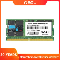 GeIL Memoria Ram DDR3 DDR4 DDR5 4800MHZ 5200MHZ 5600MHZ RAM 8GB 16GB 32GB for Laptop CL40 CL46 Notebook Memoria RAM 1.1V