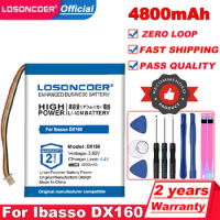 LOSONCOER 4800mAh DX160 Battery For Ibasso DX160 DAP Player Battery