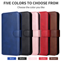 Plain Business Leather Case For OPPO RENO10 PRO PLUS RENO8 T FIND X6 PRO A98 F23 Magnetic Wallet Faux Cowhide Cover Fundas Coque