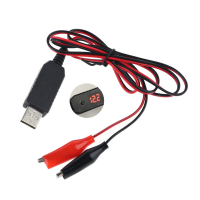 สาย USB QC3.0, 5V, 6V, 8.4V, 12V, สำหรับ AA, AAA และแบตเตอรี่ D, ตัวกำจัด, เหมาะสำหรับไฟ LED