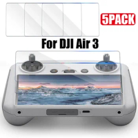 For DJI Air 3 RC2 DJI Mini 3 Pro RC Tempered Glass Screen Protector HD Clear Hardness Protective Films for DJI Air 3 Mini 3 Pro