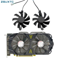 2Pcs/Set GPU Cooler,Graphics Card Fan,For AMD JIESHUO 51RISC RX 6600M RX6600M,For MLLSE RX 580 8GB Gaming GDDR5