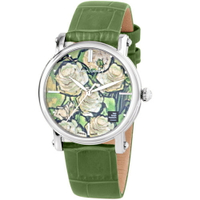 Van Gogh Swiss Watch梵谷 經典名畫女錶 Lady 17 綠花【刷卡回饋 分期0利率】【APP下單22%點數回饋】