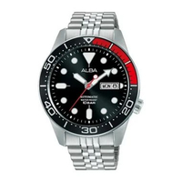 Jam Tangan Alba Automatic Pria AL4187 AL4191 AL4195 AL4193 AL4197 AL4185 Stainless Steel Original Ga