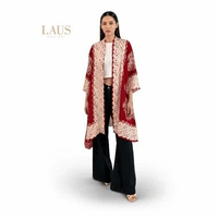 Lausboutique Lauboutique-Outer Button-Seri Merah Putih-Outer Batik MP tenun