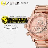 【O-ONE台灣製 小螢膜】Nixon 42-20 Chrono Watch 全膠螢幕保護貼 兩入組 手錶貼膜 (曲面 軟膜 SGS環保無毒 自動修復)
