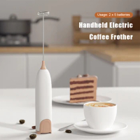 Electric Drink Foamer Whisk Handheld Egg Beater Matcha Whisk Frother for Coffee Latte/Cappuccino/Hot Chocolate/Egg