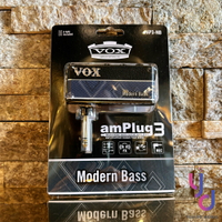 【全新第三代】贈電池 Vox Amplug 3 Modern Bass 電貝斯 口袋 音箱 鼓機 破音 效果器