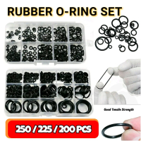 Seal Oring Karet SET 250/225/200 PCS Universal Sil Cincin O-Ring O Ring Rubber Gasket