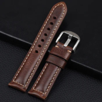 High Quality Genuine Leather Watch Strap for Panerai 24mm 22mm 20mm Bracelet Men Women Replacement Watch Band Accessories