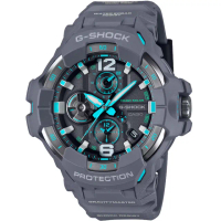 【CASIO 卡西歐】CASIO卡西歐G-SHOCK GRAVITYMASTER 飛行錶-灰(GR-B300-8A2 台灣公司貨)