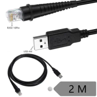 6FT USB to RJ50 Cable for Honeywell Metrologic BarCode Scanners MS5145, MS7120, MS9540, MS7180, MS1690, MS9590, MS9520