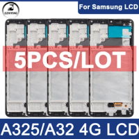5Pcs/Lot LCD Wholesale For Samsung A32 4G LCD Display Touch Screen Digitizer For Samsung A32 A325 A325F SM-A325F/DS A325M LCD