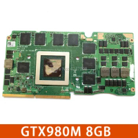 Brand NEW GTX 980M GTX980M N16E-GX-A1 DDR5 8GB VGA Video Graphics Card For Lapotp ASUS G750J G750JY G750JYA Test 100%