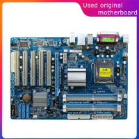 Used LGA 775 For Intel P43 GA-P43-ES3G P43-ES3G Computer USB2.0 SATA2 Motherboard DDR2 16G Desktop Mainboard