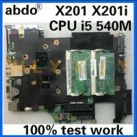 48.4CV01.031 For Lenovo Lenovo ThinkPad X201 X201i notebook motherboard FRU 63Y2064 CPU i5-540M QM57 DDR3 100% test