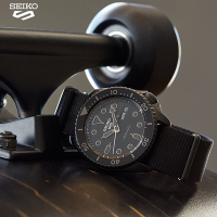 SEIKO 精工 5 Sports 系列潮流機械錶 (4R36-07G0F/SRPD79K1)-黑帆布/42.5mm_SK043
