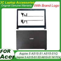 New For Acer Aspire 5 A515-51 A515-51G Aspire 3 A315-51 53 A615-51 N17C4 Laptop LCD Back Cover/front bezel/Hinges Laptop Shell