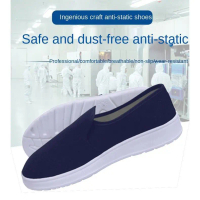 [Malaysia Stock] ESD Anti-static SPU Soft bottom shoes Dust-free Cleanroom Electronics Factory Work 