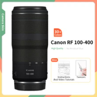 For Canon rf 100 400mm Skin RF 100-400mm F5.6-8 IS USM Lens Skin Anti-Scratch Protective Sticker Silvery More Colors