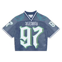 No97 Gothic Mesh Boxy Jersey
