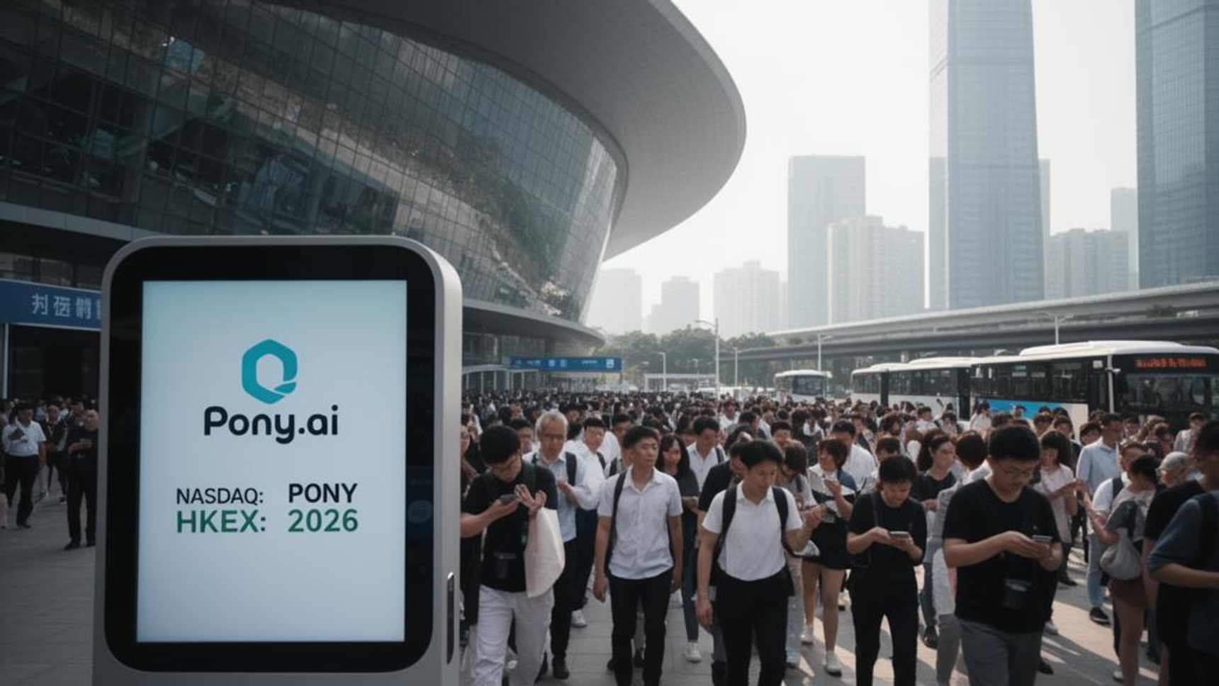 中国の自動運転が商用化の転換点へ、Pony.aiのロボタクシー予約数が544