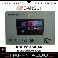 Head Unit Android Sansui KAPPA Series RAM 3GB ROM 32GB Qled Original 10 INCH