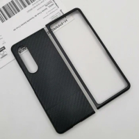 Carbon fiber Case For Samsung Galaxy Z Fold3 Fold 3 case fiber Slim design Anti-fall cover for z fold 5 4 3 2 Protective Cover