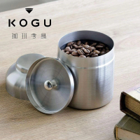下村企販 日本製304不鏽鋼咖啡儲豆罐(KOGU 戶外露營系列)