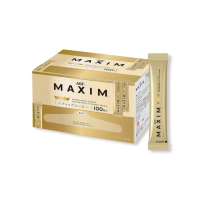 【AGF】MAXIM 即溶黑咖啡 隨身包 100入 盒 金色箴言