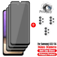 3D Privacy Screen Protectors For Samsung Galaxy A32 Anti-spy Protective Glass For Samsung Galaxy A32 5G Camera Film