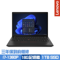 Lenovo ThinkPad T14s Gen 4 14吋商務筆電 i7-1360P/16G/1TB PCIe SSD/Win11Pro/三年保到府維修