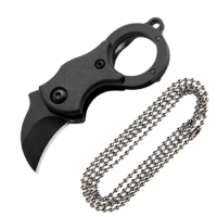Folding knife Keychain Cs Go Karambit Pocket Knife Outdoor Survival Tactical Camping Hunting Knives EDC Self-defense Tool