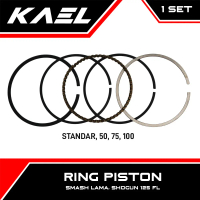 Ring Piston Smash Lama & Shogun 125 FL Standar Standart 25 50 75 100 Seher Oversize Over Size Set