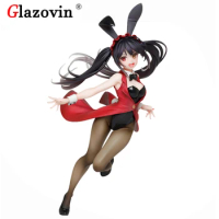 Glazovin Original Genuine Taito Coreful Date A Live Tokisaki Kurumi Bunny Girl Ver PVC Action Figure Model Toys For Kids