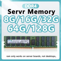DDR4 Ram 8GB 16GB 32G 64G 128G PC4 Memory Bar 2133MHz 2400MHz 2666MHZ 2133P 2666V ECC REG Server Memory 32GB D4 RAM v3 For x99