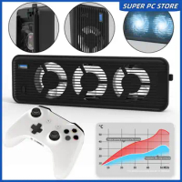 Cooling Fan USB3.0 Game Console Cooling Fan Quiet Cooler Fan 5500RPM with 3 Fans for Playstation 5 Disc&amp;Digital Edition