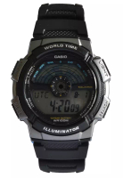 Casio Casio - Jam Tangan Pria - Black Rubber Strap -  AE-1100-W-1AVDF